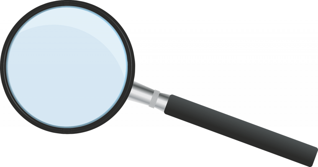 An image of a magnifying glass